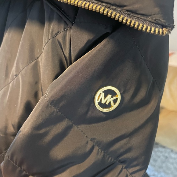 MICHAEL Michael Kors black puffer coat - Picture 5 of 11